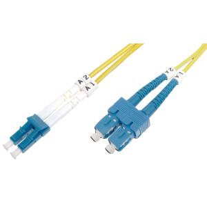 LWL Patchkabel, LC-Duplex - SC-Duplex, OS2, 2, 0 m DIGITUS DK-2932-02 (4016032249641)