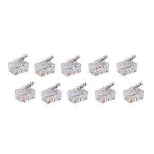BASIC-S Modular-Stecker RJ10/ 14, ungeschirmt shiverpeaks BS72039-10 (4017538039378)