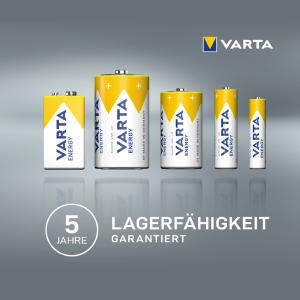 Alkaline Batterie Energy, Mignon (AA/ LR6) VARTA 04106 229 224 (4008496634712)
