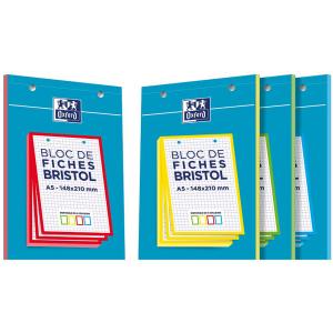 Karteikarten, DIN A5, kariert, weiß Oxford 400100518 (3020120120645)