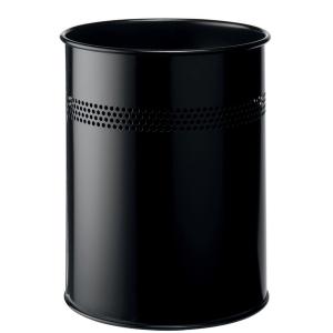 Papierkorb METALL, rund, 15 Liter, metallic silber DURABLE 3300-23 (4005546988283)