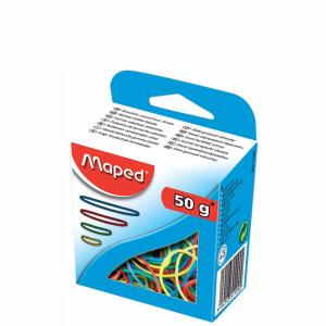 Gummiringe im Karton, 50 g, sortiert Maped 351100 (3154143511002)