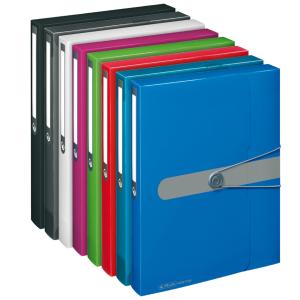 Sammelbox easy orga to go, DIN A4, weiß transparent herlitz 300000692 (4008110433110)