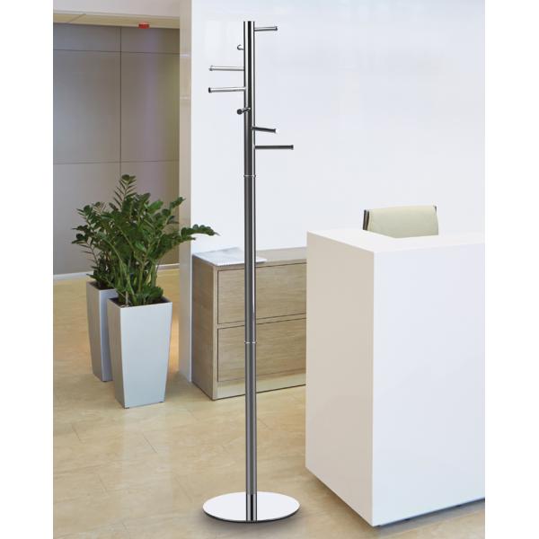 Garderobenständer calima, Höhe: 1.770 mm, silber MAUL 9406496 (4002390080422)