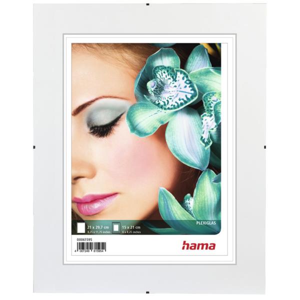 rahmenloser Bilderhalter 'Clip-Fix', 21 x 29, 7 cm hama 61595 (4007249615954)