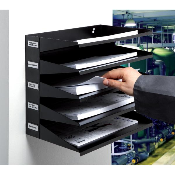 Sortierstation Business, 5 Fächer, schwarz DURABLE 3360-01 (4005546989464)