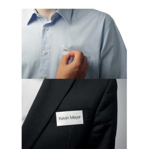 Namens-Etiketten BADGEFIX, selbstklebend, 40 x 75 mm DURABLE 8334-02 (4005546806662)