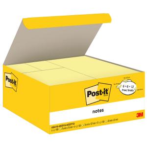 Notes Haftnotizen, Vorteilspack, gelb Post-it 7100297052 (4064035092306)