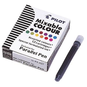 Tintenpatronen für Füllhalter Parallel Pen, sepia PILOT 192241 (4902505192241)