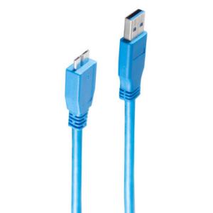 BASIC-S USB 3.0 Micro Kabel, USB-A - Micro USB-B shiverpeaks BS77190 (4017538983626)