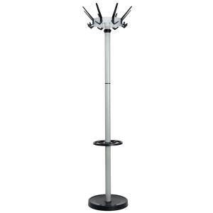 Garderobenständer caligo, Höhe: 1.750 mm, silber MAUL 9408095 (4002390087193)