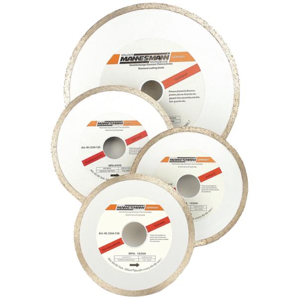 Diamant-Trennscheibe, Vollrand, 230 mm BRÜDER MANNESMANN M 1244-230 (4003315075714)