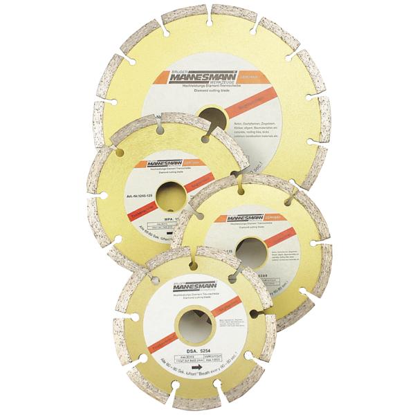 Diamant-Trennscheibe, segmentiert, 110 mm BRÜDER MANNESMANN M 1245-110 (4003315075721)