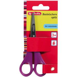Bastelschere, spitz, Länge: 133 mm herlitz 300014825 (4008110038506)