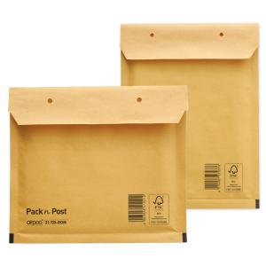 Luftpolster-Versandtaschen, Typ 11/ A, braun, 5 g MAILmedia 30001262 (4014987270178)