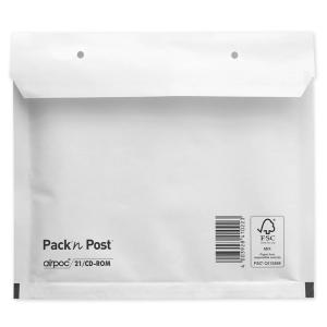 CD-Luftpolster-Versandtaschen, Typ CD, weiß, 14 g MAILmedia 30001283 (4003928410216)