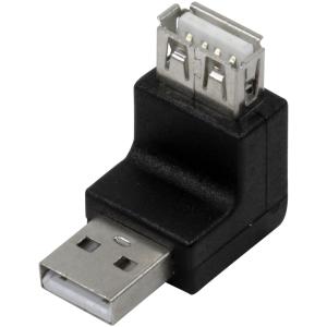 USB 2.0 Adapter, USB-A Stecker - Kupplung, 270 Grad LogiLink AU0027 (4052792002812)