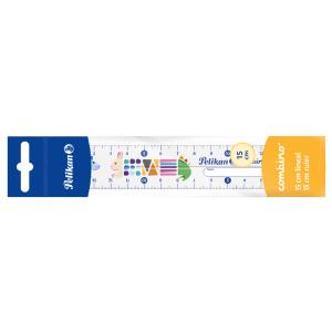 Lineal combino, 150 mm, transparent Pelikan 300008950 (4012700811226)