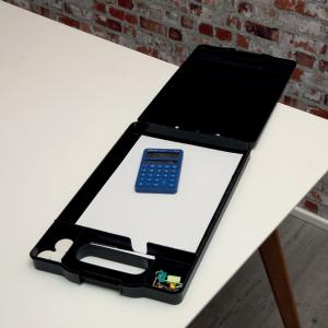 Klemmbrett mit Aufbewahrungsbox, DIN A4, schwarz MAUL 2349590 (4002390064798)