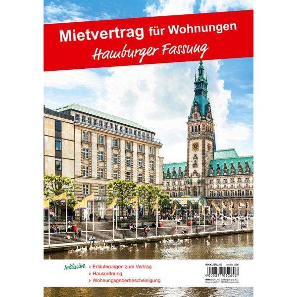 Vordruck 'Mietvertrag für Wohnungen - Hamburger RNK Verlag 526 (4002871052603)