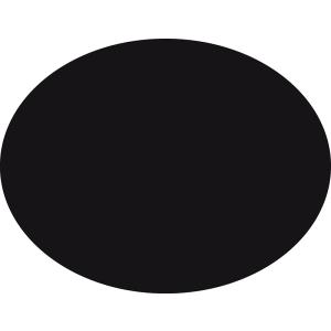 Kreidetafel SILHOUETTE 'Oval' Securit FB-OVAL (8718226493415)