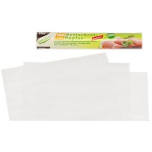 Butterbrotpapier, (B)250 x (L)300 mm, weiß PAPSTAR 14300 (4002911143001)