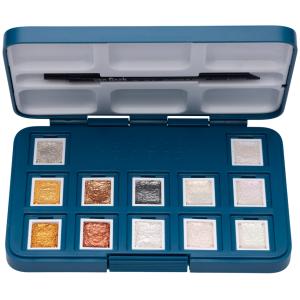 ROYAL TALENS Aquarellfarbe Van Gogh, 12er Box, Metallic- Royal Talens 20808640 (8712079422790)