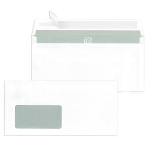 Briefumschläge DIN lang, haftklebend, mit Fenster MAILmedia 30005440 (4003928724429)