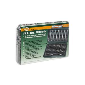 BRÜDER MANNESMANN Bit-Satz-Box, 113-teilig, in einer Box 29830 (4003315705000)