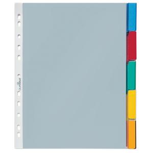 Hüllenregister, A4, 5-teilig, 1 - 5, transparent DURABLE 6630-19 (4005546640181)