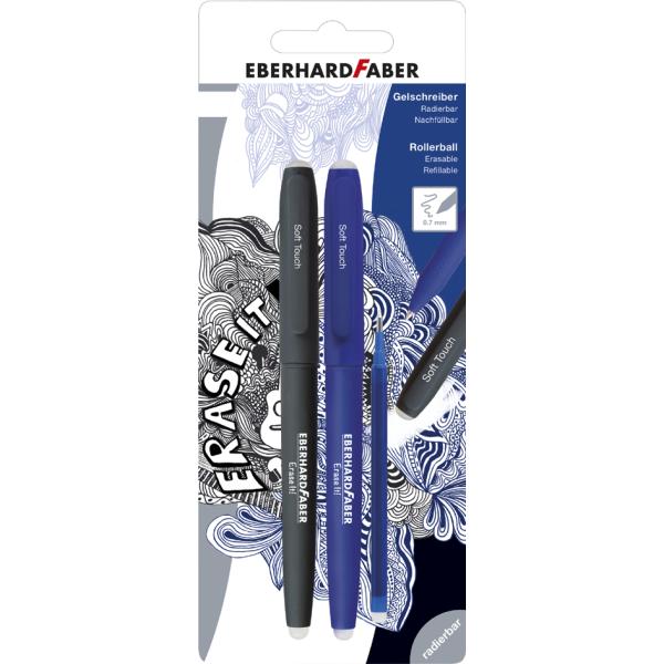Gelschreiber Erase it!, AKTIONSET EBERHARD FABER 582103 (4087205821032)