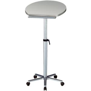 Stehtisch, höhenverstellbar, (B)600 x (T)510 mm, weiß MAUL 9304102 (4002390063661)