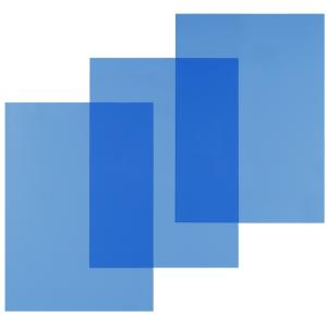 Einbanddeckel, DIN A4, PVC, blau transparent, 0, 20 mm pavo 8008988 (8717448008988)