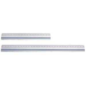 Wedo Schneidelineal 50,0 Cm, Silber 525450 (4003801782621)
