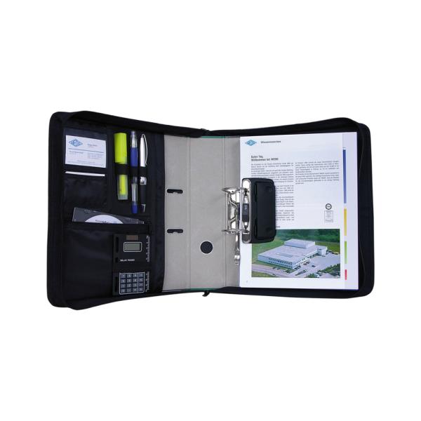 Wedo Konferenzmappe Kunstfaser Din A4 Schwarz 58.601 (4003801790879)