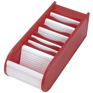 Lernkartei, DIN A8 quer, inkl. 100 Karteikarten, grau WEDO 250 8012 (4003801856308)