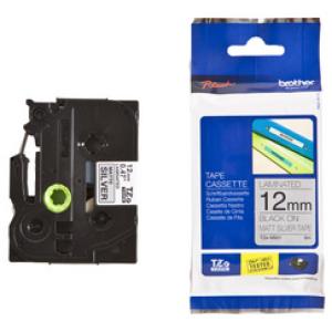 TZe-Tape TZe-MQE31 Schriftbandkassette, schwarz/ brother (4977766770460)
