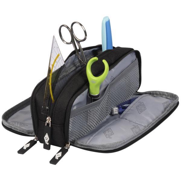 Schlamper-Etui College, Polyester, grau WEDO 24245112 (4003801873800)