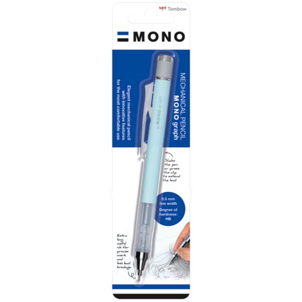Tombow Mono Graph Druckbleistift Grün Hb 0,5 Mm, 1 St. SH-MG64-BS (4003198805620)