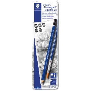 Bleistift Mars Lumograph aquarell, 6er Metalletui STAEDTLER 100A G6 (4007817038871)