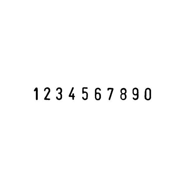 Stativ-Ziffernstempel 'Classic Line 2010', 10-stellig COLOP 106384 (9004362402923)