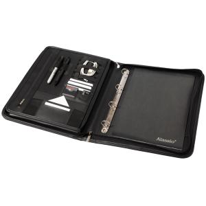 Orgamappe, A4, Lederimitat, schwarz Alassio 31517 (4021068315178)