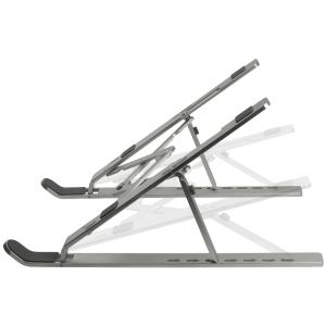 Notebook-Ständer, zusammenklappbar, silber LogiLink AA0134 (4052792061857)