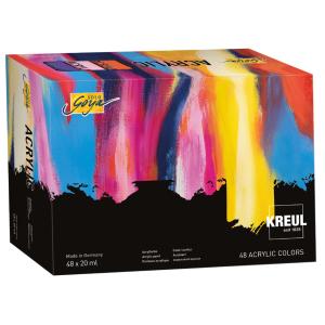Acrylfarbe SOLO Goya Acrylic, 20 ml, 48er-Set KREUL 84178 (4000798127701)