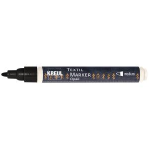 KREUL Textilmarker Opak fine 1-2mm schwarz