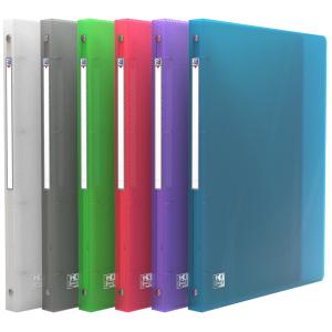 Ringbuch hawai, DIN A4, farblos-transluzent, 4-Ring Oxford 100202322 (3045050014239)
