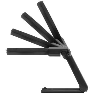 Tischlupe  9 cm mit Standfuß beleuchtet 2-fach schwarz WEDO 2717565 (4003801865652)