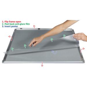 Plakatrahmen Premium, DIN B1, 25 mm, silber eloxiert EUROPEL 355021 (8713931350213)