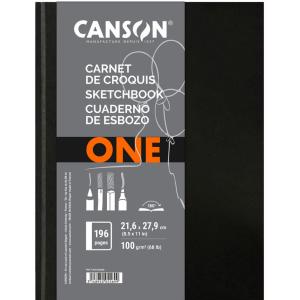 Skizzenbuch ARTBOOK ONE, 140 x 216 mm, schwarz CANSON C200005568 (3148950055682)