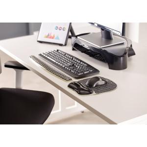 Tastatur-Handgelenkauflage Photo Gel, schwarz/ weiß Fellowes 9653601 (0043859740734)